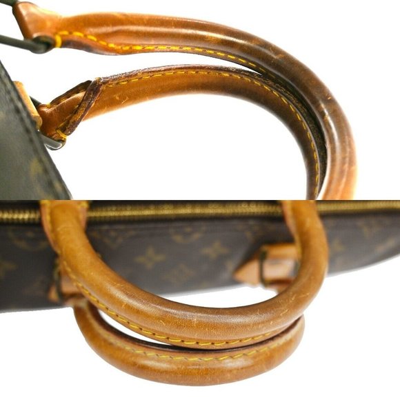 LOUIS VUITTON Speedy 35 Travel Hand Bag Monogram Leather Brown - Picture 11 of 15